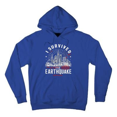 I Survived The Nyc Earthquake Tall Hoodie