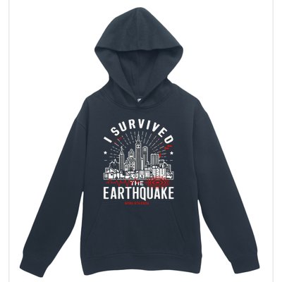 I Survived The Nyc Earthquake Urban Pullover Hoodie