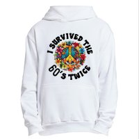 I Survived The 60s Sixties Twice 70th Birthday 60th Funny Urban Pullover Hoodie