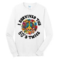 I Survived The 60s Sixties Twice 70th Birthday 60th Funny Tall Long Sleeve T-Shirt