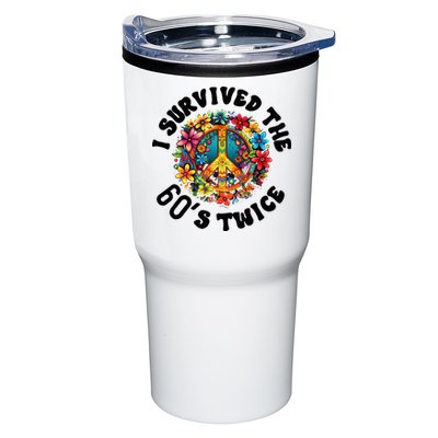 I Survived The 60s Sixties Twice 70th Birthday 60th Funny Tumbler