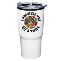 I Survived The 60s Sixties Twice 70th Birthday 60th Funny Tumbler