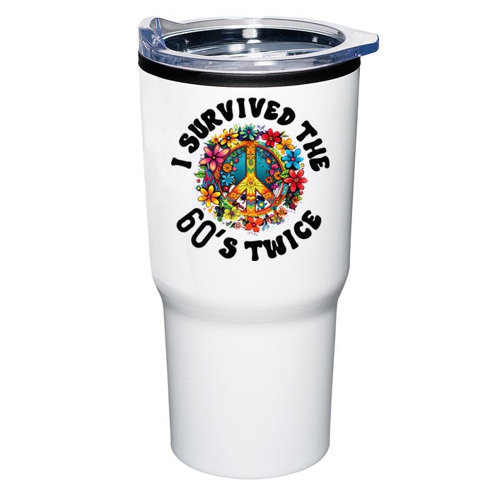 I Survived The 60s Sixties Twice 70th Birthday 60th Funny Tumbler