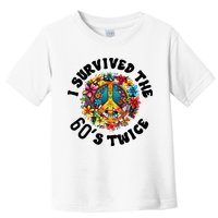 I Survived The 60s Sixties Twice 70th Birthday 60th Funny Toddler T-Shirt