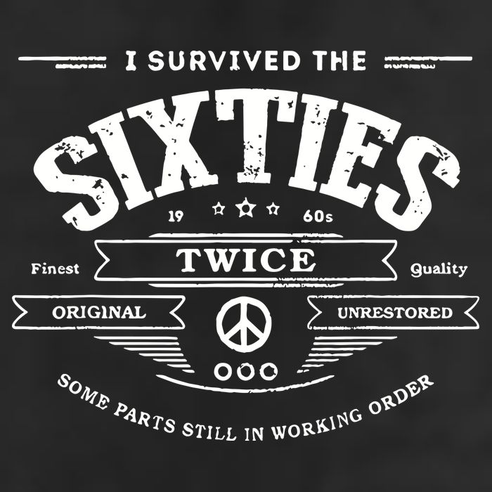 I Survived The Sixties Twice Built In 60s 70th 60th Birthday Cool Comfort Performance Bucket Hat