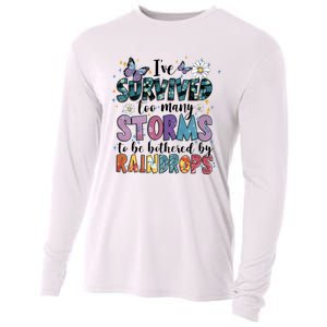 IVe Survived Too Many Storms To Be Bothered By Raindrops Cooling Performance Long Sleeve Crew