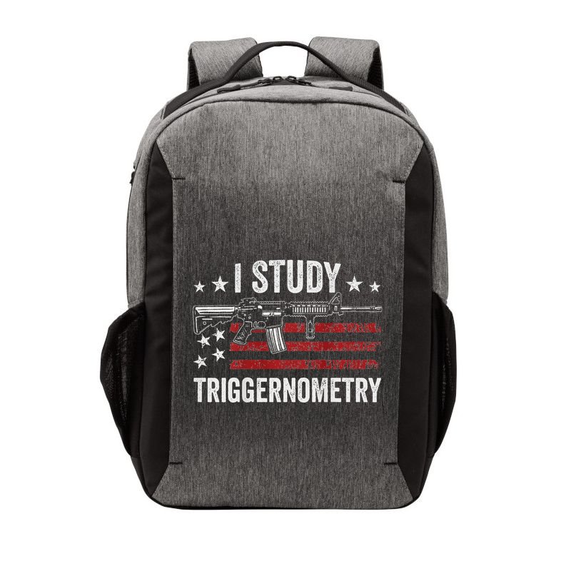 I Study Triggernometry Funny Gun Pro Guns Saying Vector Backpack