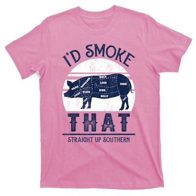 Id Smoke That Straight Up Southern Pig Vintage T-Shirt