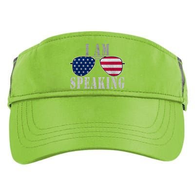 IM Speaking That Says I Am Speaking Vote Rights Protest Gift Adult Drive Performance Visor