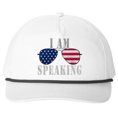 IM Speaking That Says I Am Speaking Vote Rights Protest Gift Snapback Five-Panel Rope Hat