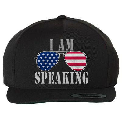 IM Speaking That Says I Am Speaking Vote Rights Protest Gift Wool Snapback Cap