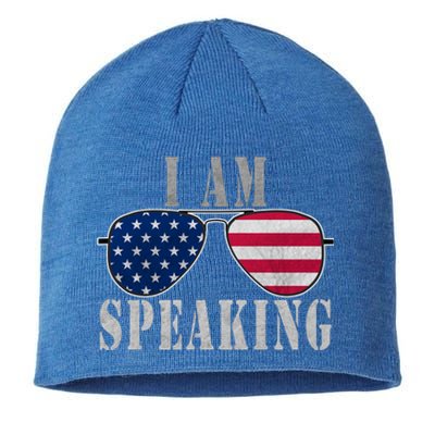 IM Speaking That Says I Am Speaking Vote Rights Protest Gift Sustainable Beanie