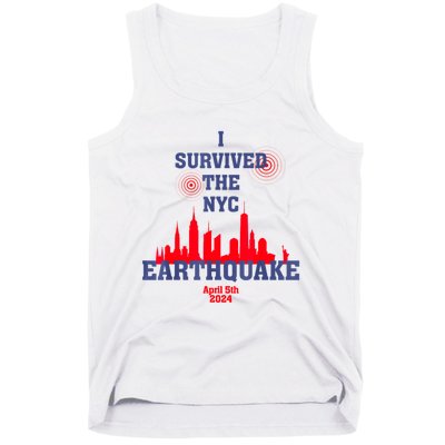 I Survived The Nyc Earthquake April 5th 2024 Tank Top