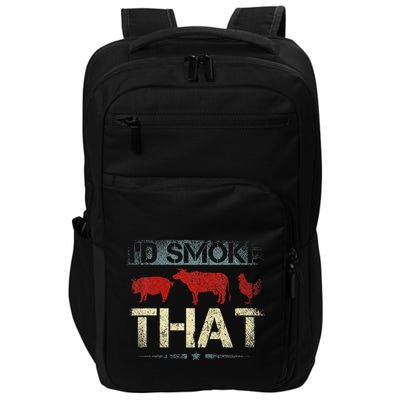 Id Smoke That Barbecue Impact Tech Backpack
