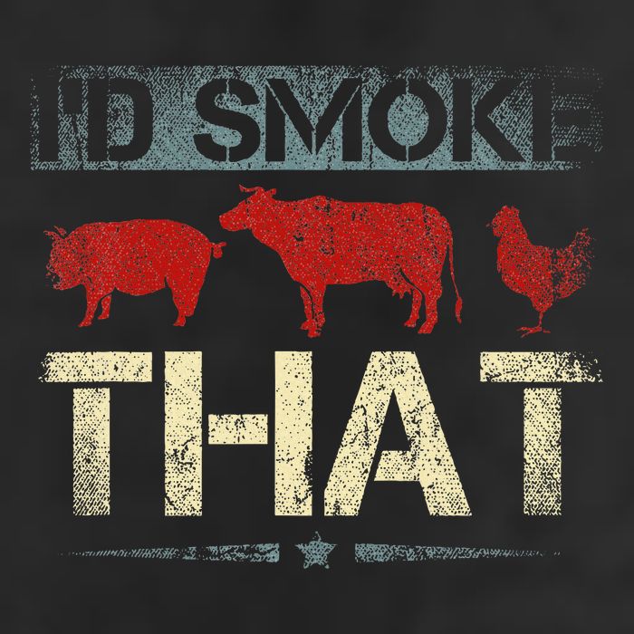 Id Smoke That Barbecue Adult Drive Performance Visor