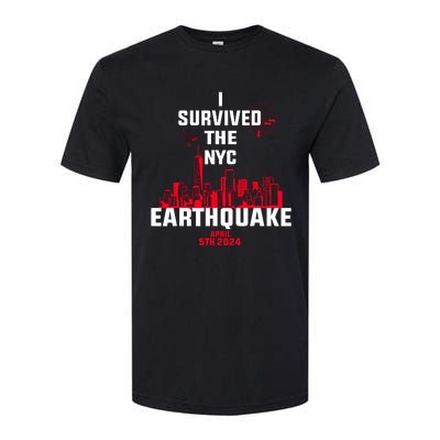 I Survived The Nyc Earthquake 5th April 2024 Softstyle® CVC T-Shirt