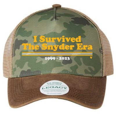 I Survived The Snyder Era Washington D.C. Football Legacy Tie Dye Trucker Hat