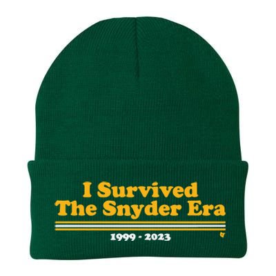 I Survived The Snyder Era Washington D.C. Football Knit Cap Winter Beanie