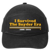 I Survived The Snyder Era Washington D.C. Football 7-Panel Snapback Hat