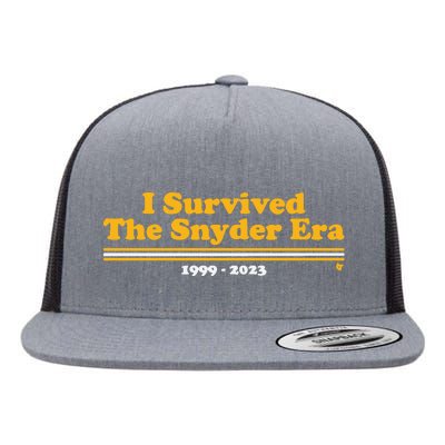 I Survived The Snyder Era Washington D.C. Football Flat Bill Trucker Hat