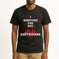 I Survived The Nyc Earthquake 5th April 2024 Tall T-Shirt