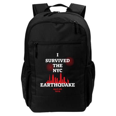 I Survived The Nyc Earthquake 5th April 2024 Backpack