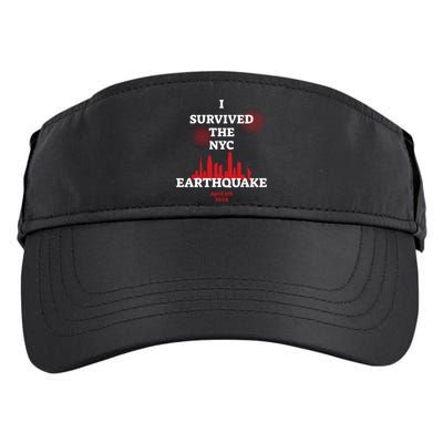 I Survived The Nyc Earthquake 5th April 2024 Adult Drive Performance Visor