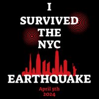 I Survived The Nyc Earthquake 5th April 2024 16 in Basic Backpack