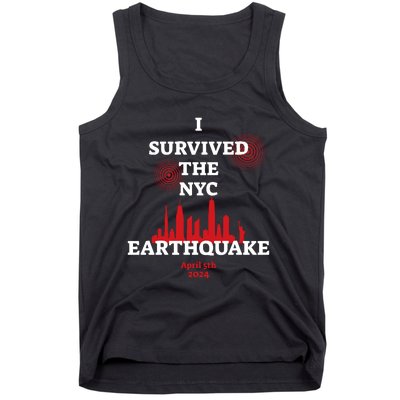 I Survived The Nyc Earthquake 5th April 2024 Tank Top