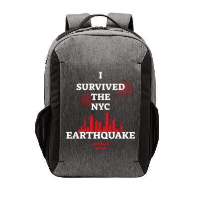 I Survived The Nyc Earthquake 5th April 2024 Vector Backpack