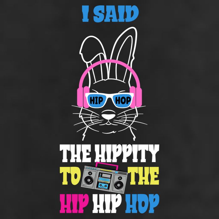 I Said The Hippity To The Hip Hop Bunny Funny Adult Drive Performance Visor