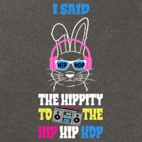 I Said The Hippity To The Hip Hop Bunny Funny Cotton Canvas Backpack