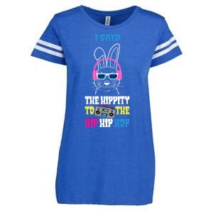 I Said The Hippity To The Hip Hop Bunny Funny Enza Ladies Jersey Football T-Shirt