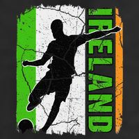 Ireland Soccer Team Irish Flag Jersey Football Fans Golf Towel