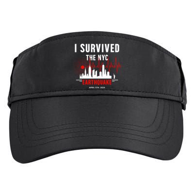 I Survived The Nyc Earthquake 5th April 2024 Adult Drive Performance Visor