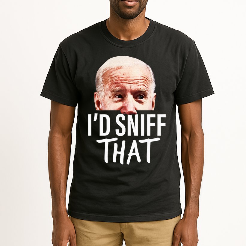 ID Sniff That. Anti Joe Biden Tall T-Shirt