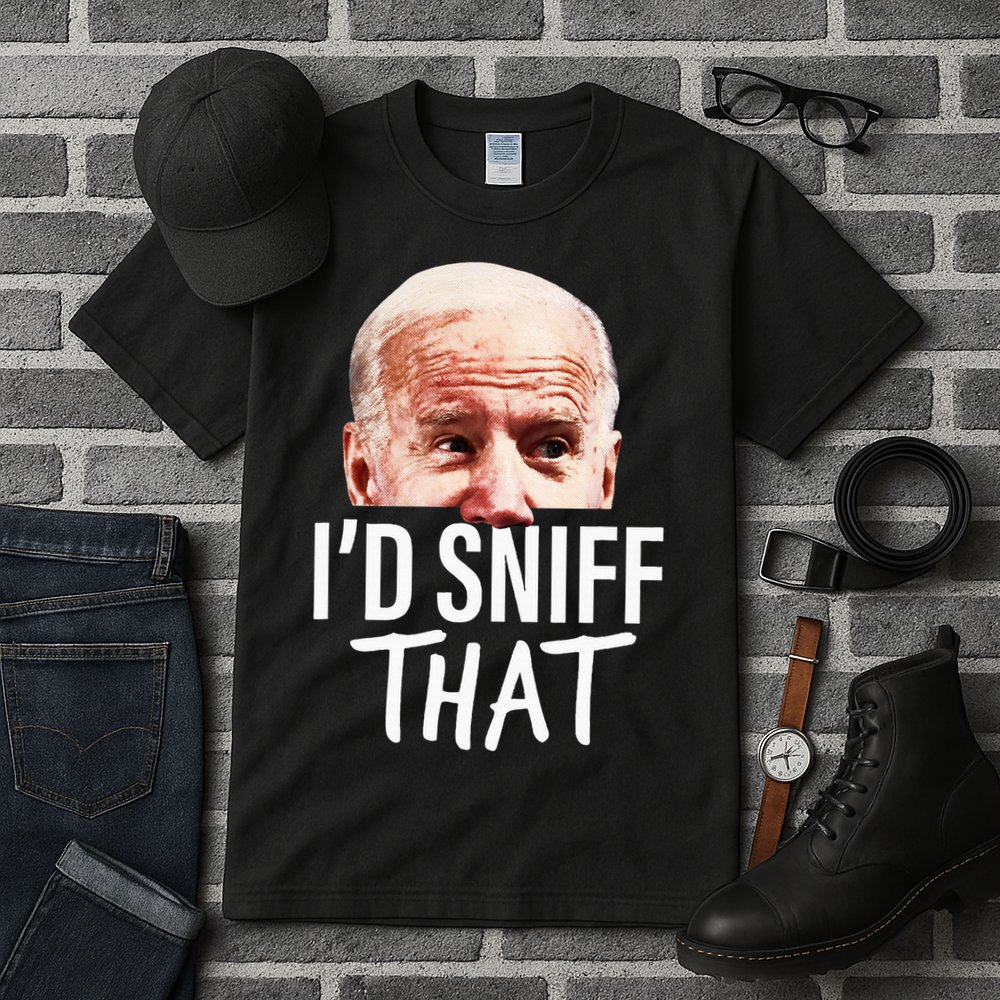 ID Sniff That. Anti Joe Biden Tall T-Shirt