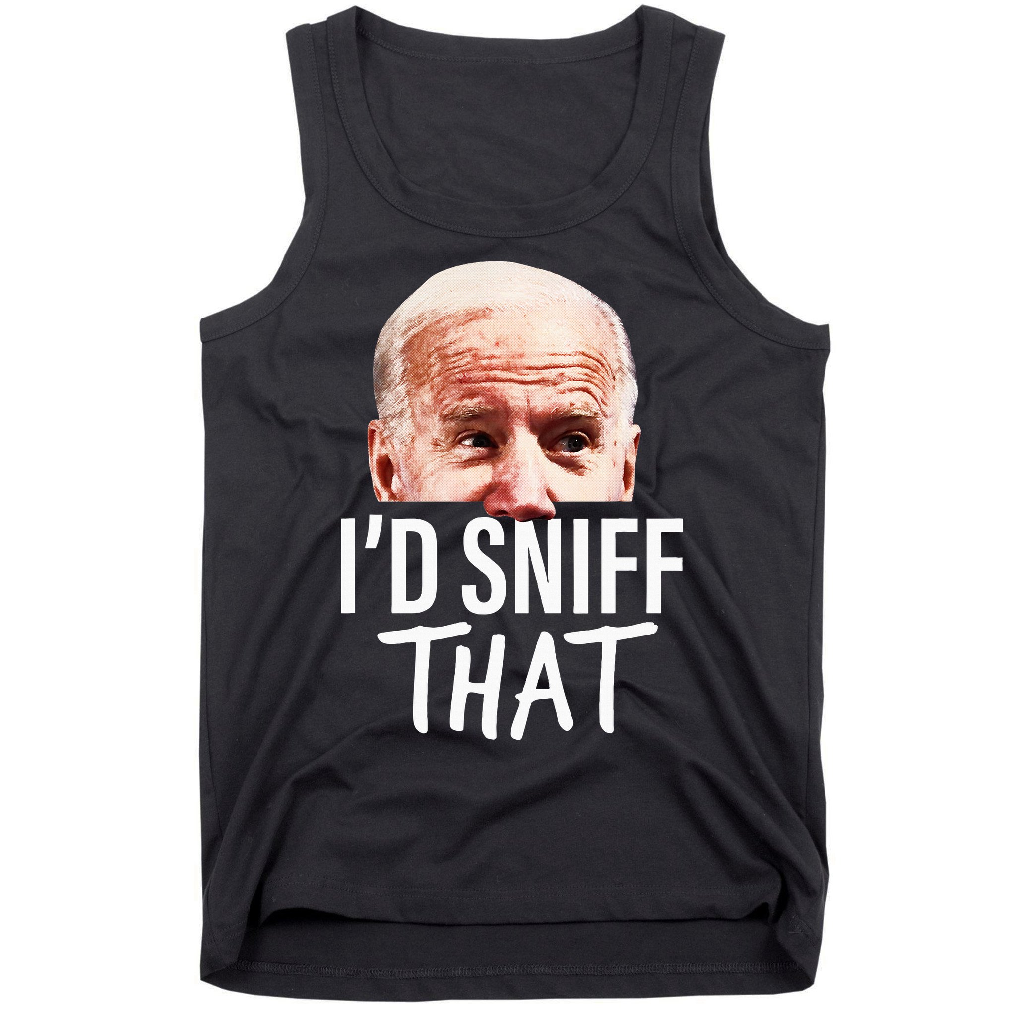 ID Sniff That. Anti Joe Biden Tank Top