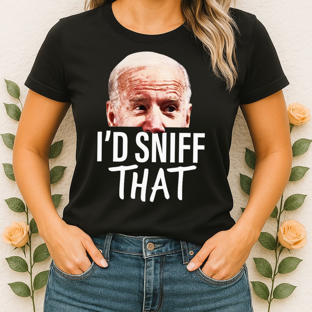 ID Sniff That. Anti Joe Biden Womens T-Shirt