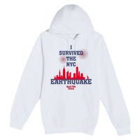 I Survived The Nyc Earthquake 5th April 2024 Premium Pullover Hoodie