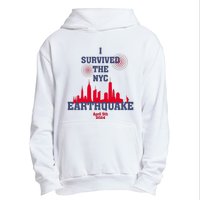 I Survived The Nyc Earthquake 5th April 2024 Urban Pullover Hoodie