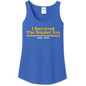 I Survived The Snyder Era Washington D.C. Football Ladies Essential Tank