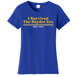 I Survived The Snyder Era Washington D.C. Football Women's T-Shirt