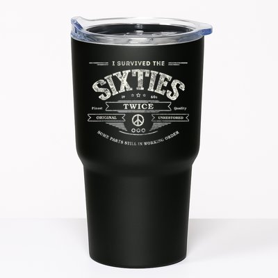 I SURVIVED The SIXTIES TWICE Built In 60s 70th 60th Birthday Tumbler