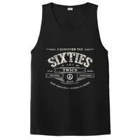 I SURVIVED The SIXTIES TWICE Built In 60s 70th 60th Birthday PosiCharge Competitor Tank