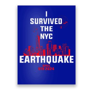 I Survived The Nyc Earthquake Poster