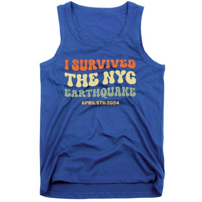 I Survived The Nyc Earthquake April 5th 2024 Tank Top