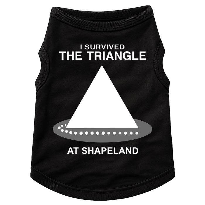 I Survived The Triangle At Shapeland Doggie Tank