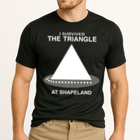 I Survived The Triangle At Shapeland Performance Shirt