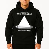 I Survived The Triangle At Shapeland Hoodie